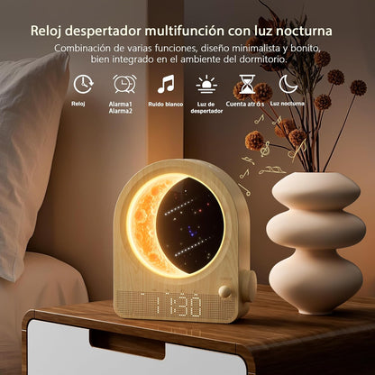 Despertador de Amanecer sonidos blancos