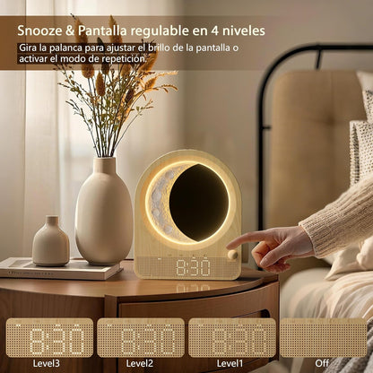 Despertador de Amanecer sonidos blancos