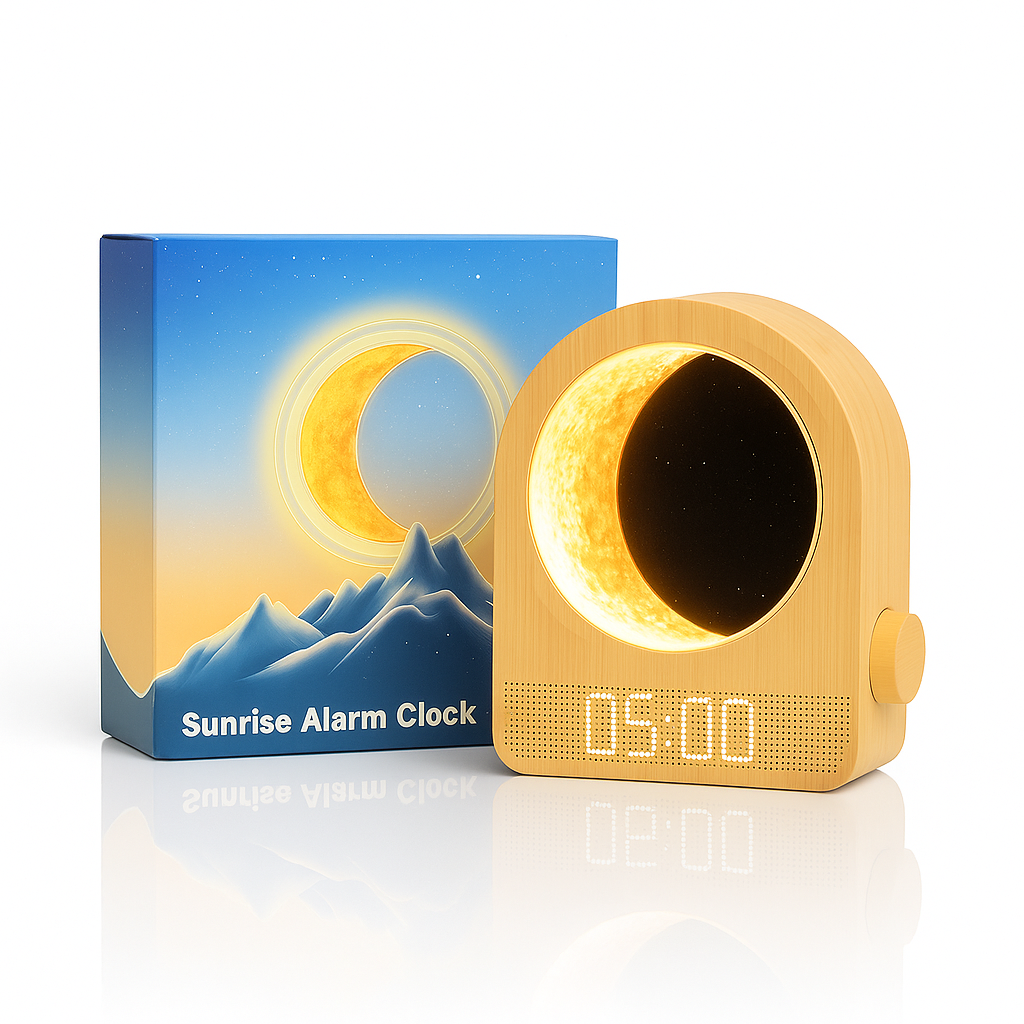 Despertador Luz de Luna & Sonidos Blancos